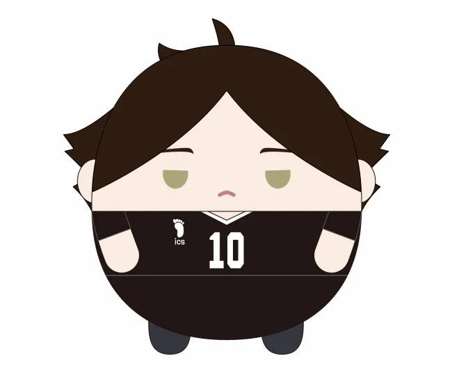 ¡Anime Haikyuu! Colgante de muñeca de algodón de Shoyo Hinata Tobio Kageyama Kei Tsukishima, regalo de Ambitus