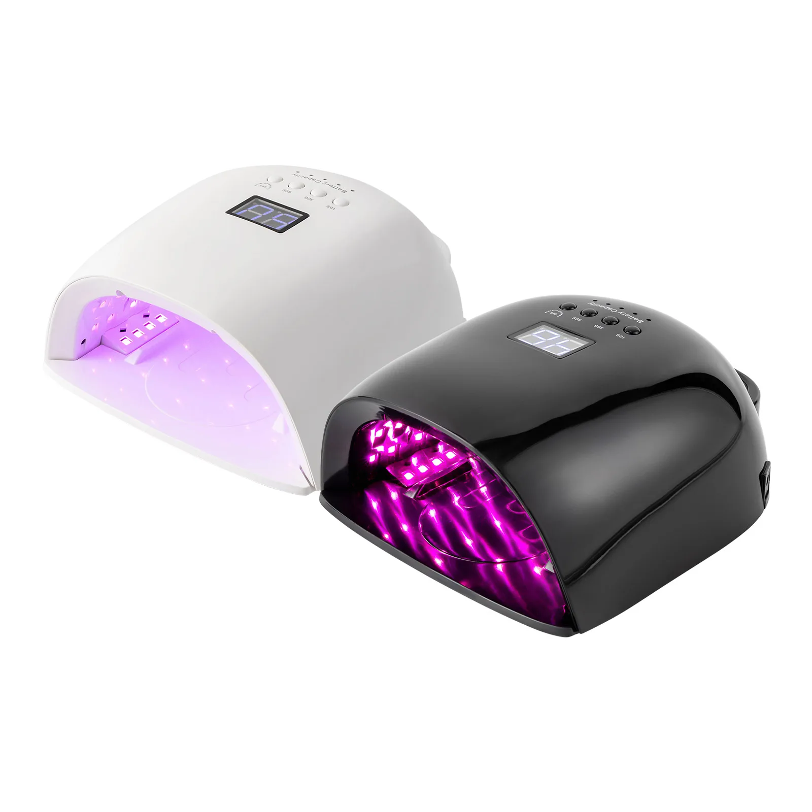 Cordless Rechargeable Nail Gel Dryer Wireless Led UV Nail Lamp Manicure with 4 Timer Setting and Smart Sensor 86W