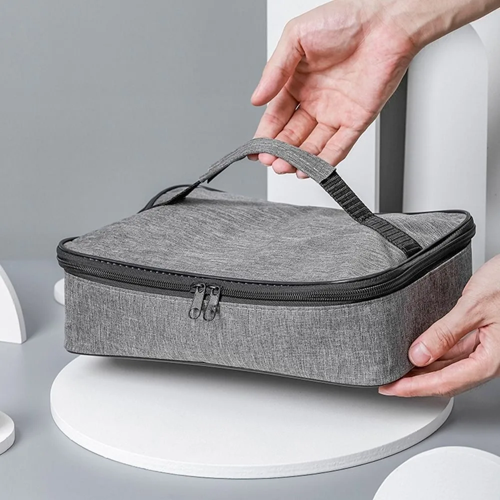 Portable Square Thermal Lunch Bag Thicken Large Food Carrier Snack Bag Ice Pack Lunch Box Bag Kids School Food Containers