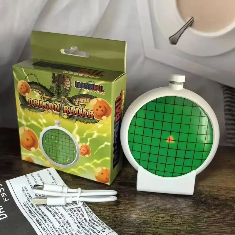 New Dragon Radar Detector Ball Usb Charging Cartoon Keychain Pendant Model Anime Peripheral Collect Accessories view 2