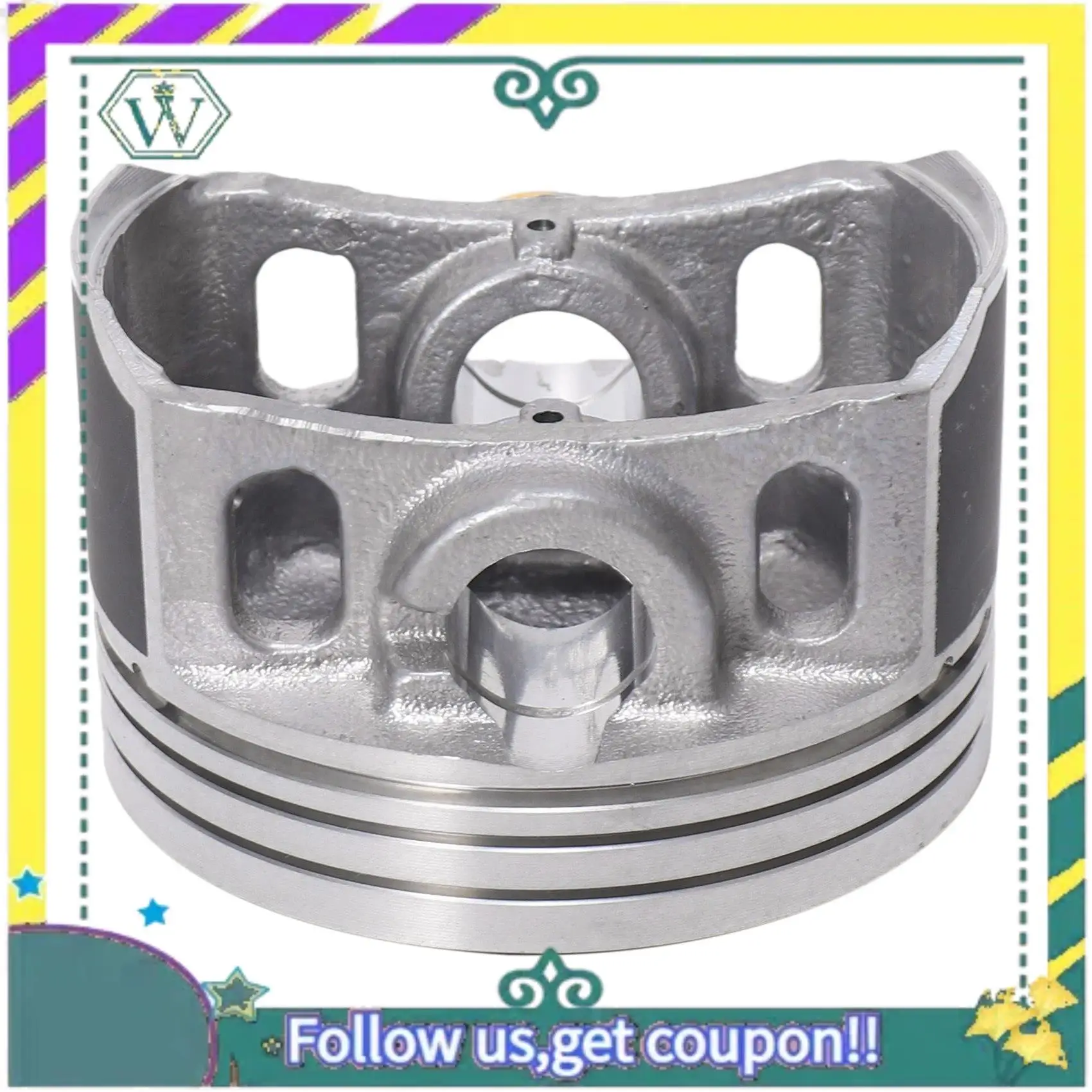 A82U-دراجة نارية 62 مللي متر مكبس 13 مللي متر دبوس حلقة مجموعة عدة الجمعية لهوندا CG150 CGH150 ZJ150 Irbis GS150 150Cc #4