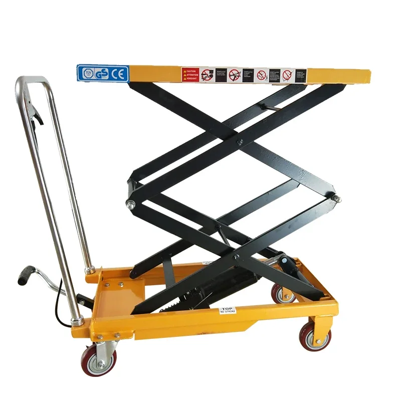 Handbook Lift Tables Scissor Car Lift Hydraulic