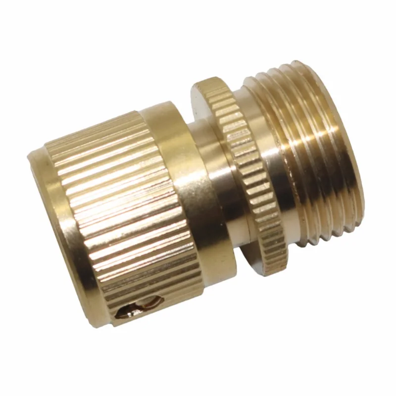 1 Pcs 3/4 Inch Male Female Thread Copper Quick Connector Garden Water Connection Accessories Car Washing Pipe Fittings