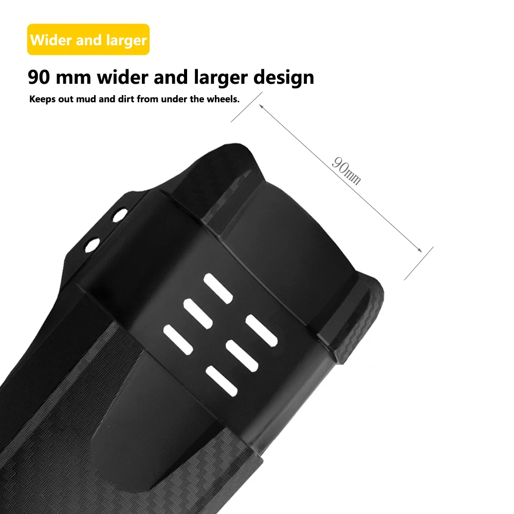 1Set Bicycle Fenders Mountain Road Bike Mudguard Front And Rear MTB Mud Guard Wings For MTB  Bicycle Cycling Accessories - Image 6