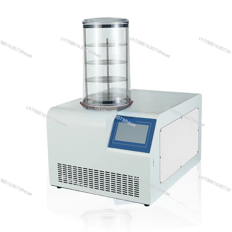 Laboratory Food Fruit Drying Machine Starch Herb Dehydrator Vacuum Freeze Dryer Mini Freeze Drying Machine