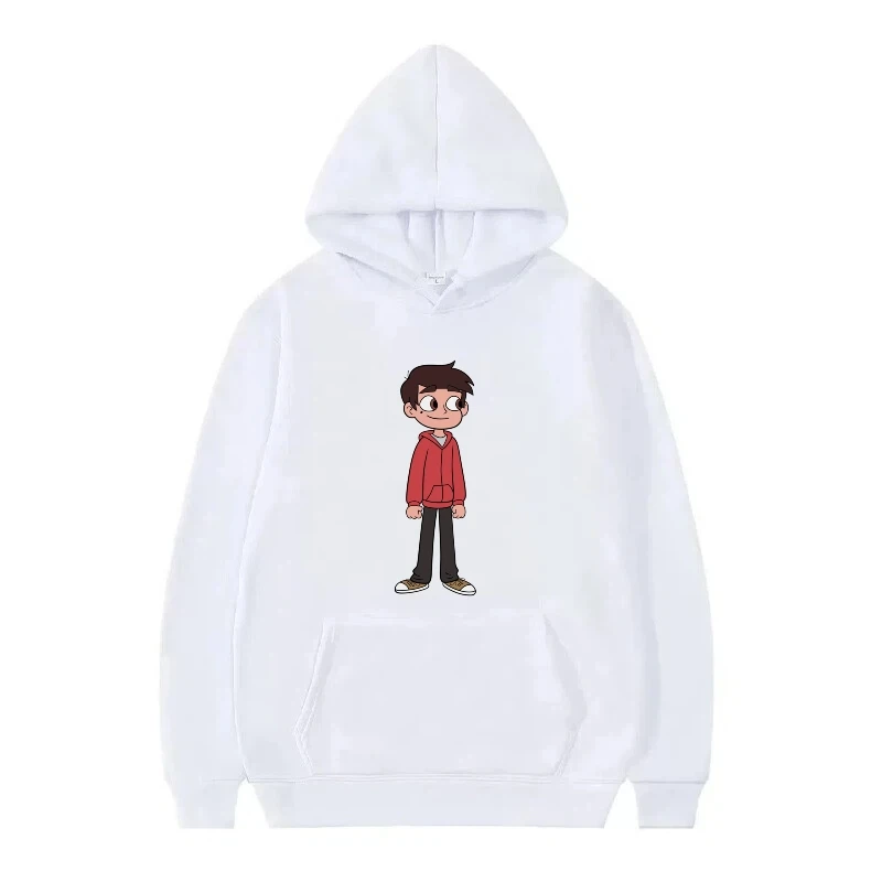 ديزني الأميرة طباعة نمط امرأة الربيع الأسود بلوزات فضفاضة فتاة البلوفرات الرجعية السيدات رخيصة Y2k هوديس بلوزات