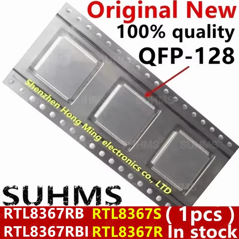 (1piece) 100% New RTL8367S RTL8367R RTL8367RB RTL8367RBI RTL8367S-CG RTL8367R-CG RTL8367RB-CG RTL8367RBI-CG QFP-128