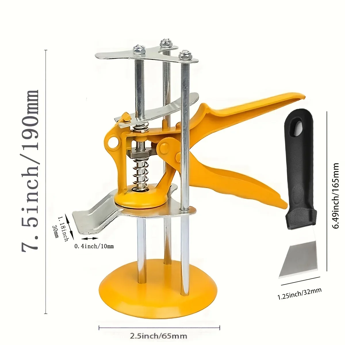 Labor Saving Arm Lever Arm Lifter, Drywall Lift for Wall Tile Locator, Grip Scraper, Porta Painel de levantamento do armário, Jack Board Lifter