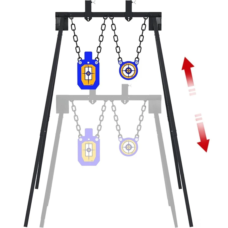 

Training target, adjustable height, thick contour target