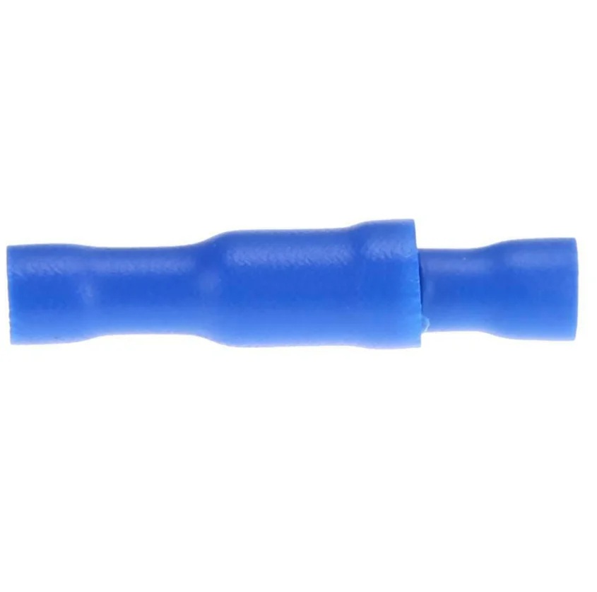 50pcs Blue Male Female Bullet Insulated Connector Crimp Terminals Wiring Cable Plug FRD2-156 FRD2.5-156 MPD2-156 MPD2.5-156 Hot