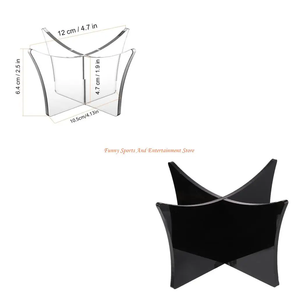 

C4DE Acrylic Ball Stand Acrylic Display Stand Holder For Football Basketball