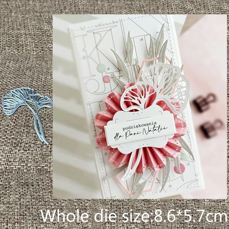 

New Design Craft Metal stencil mold Cutting Dies ginkgo leaf decoration scrapbook die cuts Album Paper Card Craft Embossing