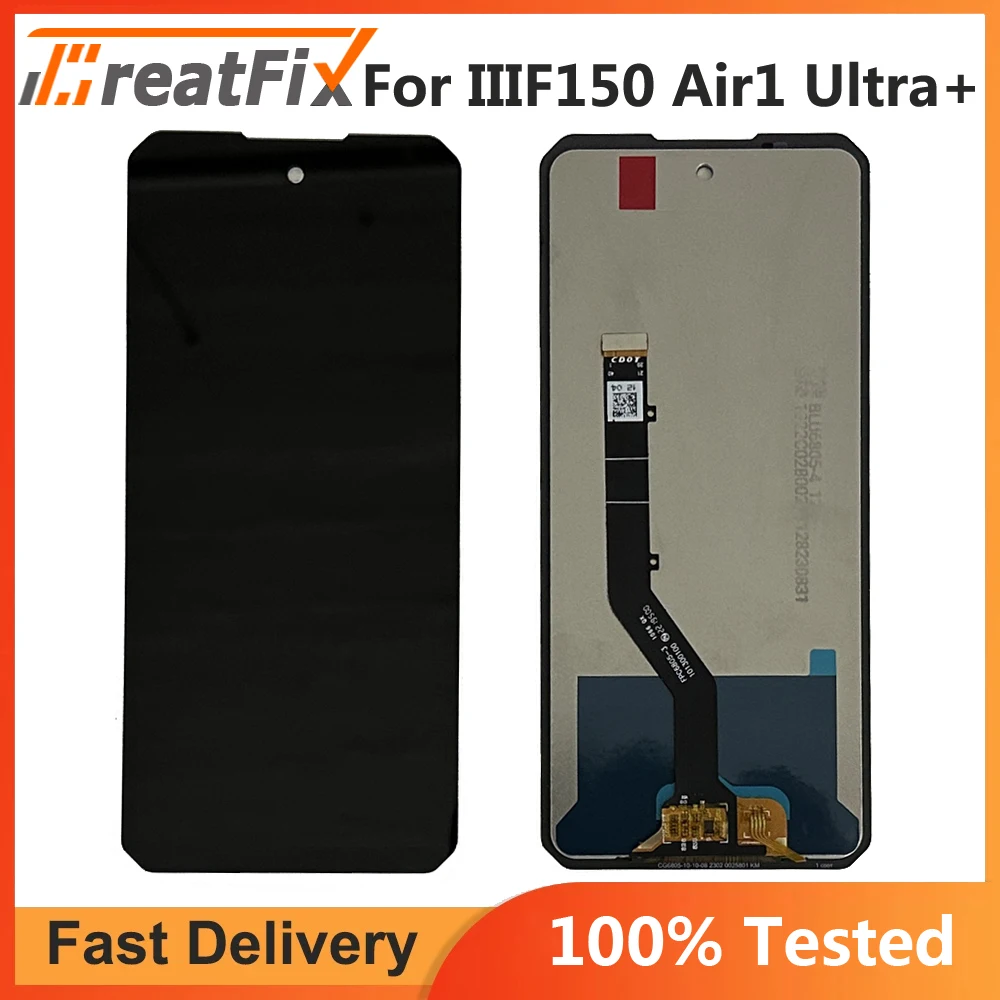 For IIIF150 Air 1 Ultra LCD Display Front Touch Digitizer Replacement Screen For IIIF150 Air1 Ultra+ Ultra Plus LCD + Glue