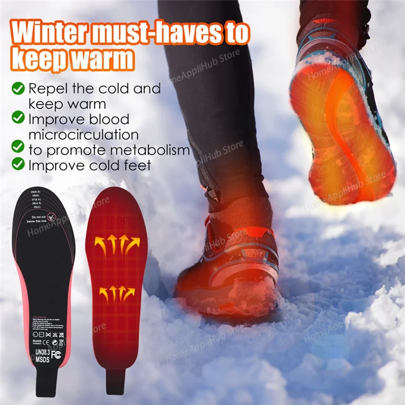USB Beheizte Schuheinlagen Wie – Heated Insole Rechargeable Bewertung und Preis