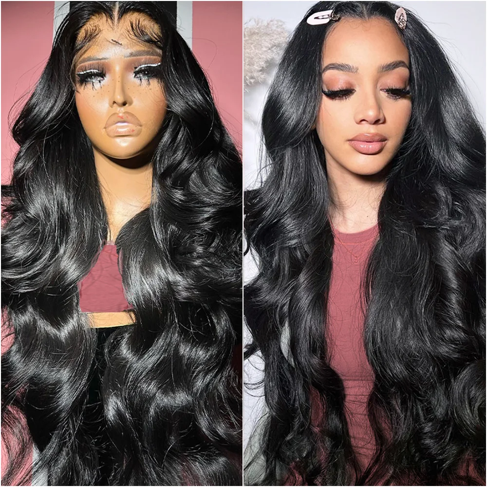 

HD Парик шнурка 13x6 Человеческие волосы Объемная волна HD Прозрачный парик фронтальной части шнурка 30 38 дюймов Свободная волна Парик фронта шнурка Бразильские парики из волос