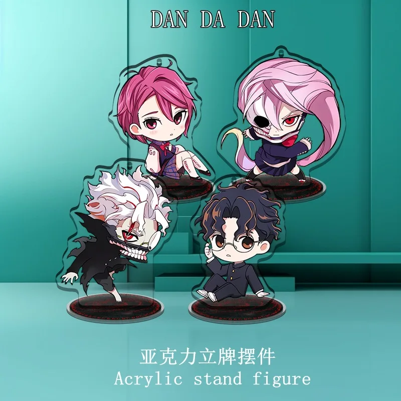 

Dan Da Dan Series Figures Model Q Version Ayase Momo Takakura Ken Acrylic Standing Sign Desk Decor Ornaments Cute Birthday Gift