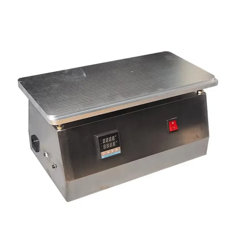 Portable commercial manual three-dimensional heat sealing tea perfume gift cigarette case shrink film packaging machine