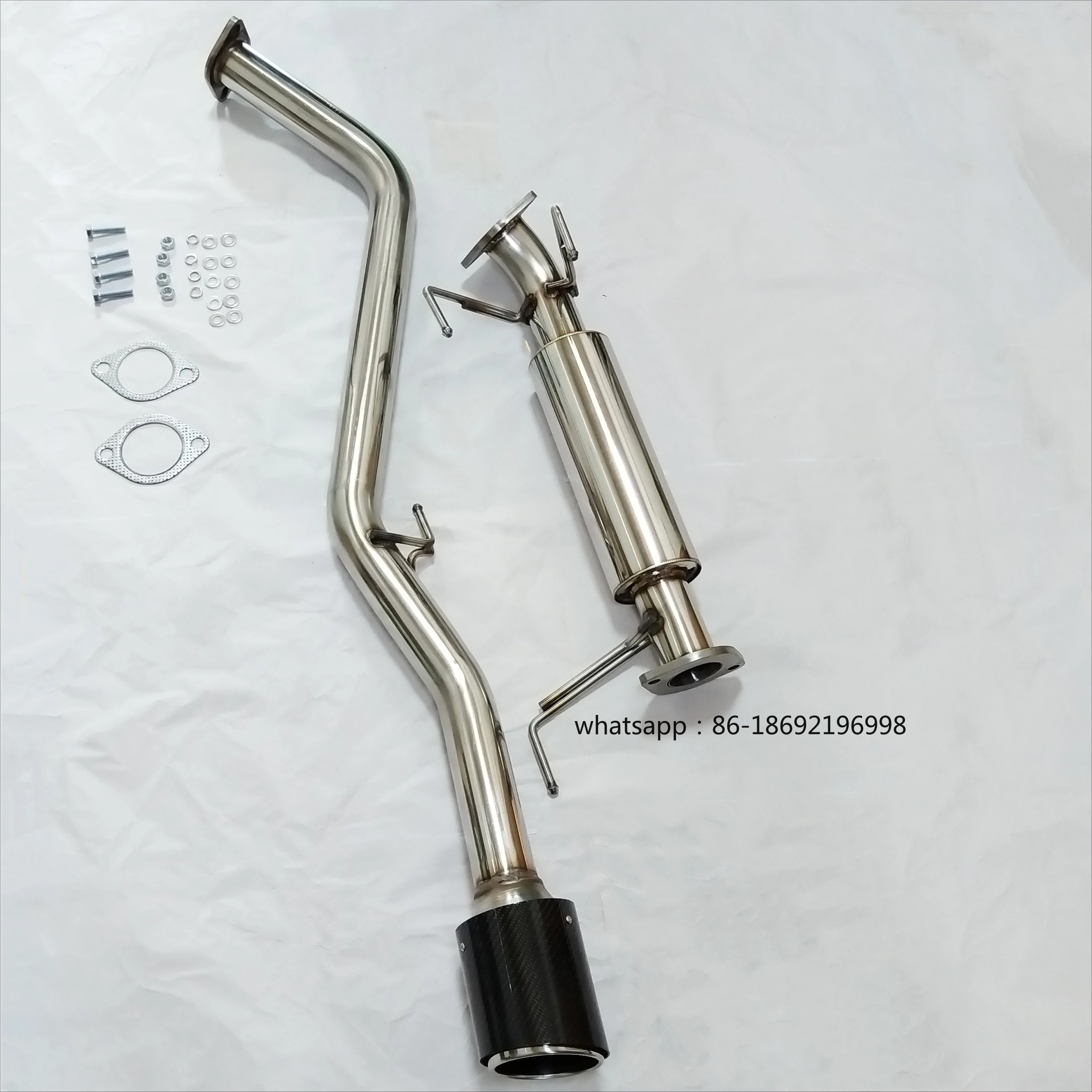 

Car Modified Carbon Fiber Exhaust Pipe Is Suitable for 1.92015-2023 Single Exhaust Pipe Kit