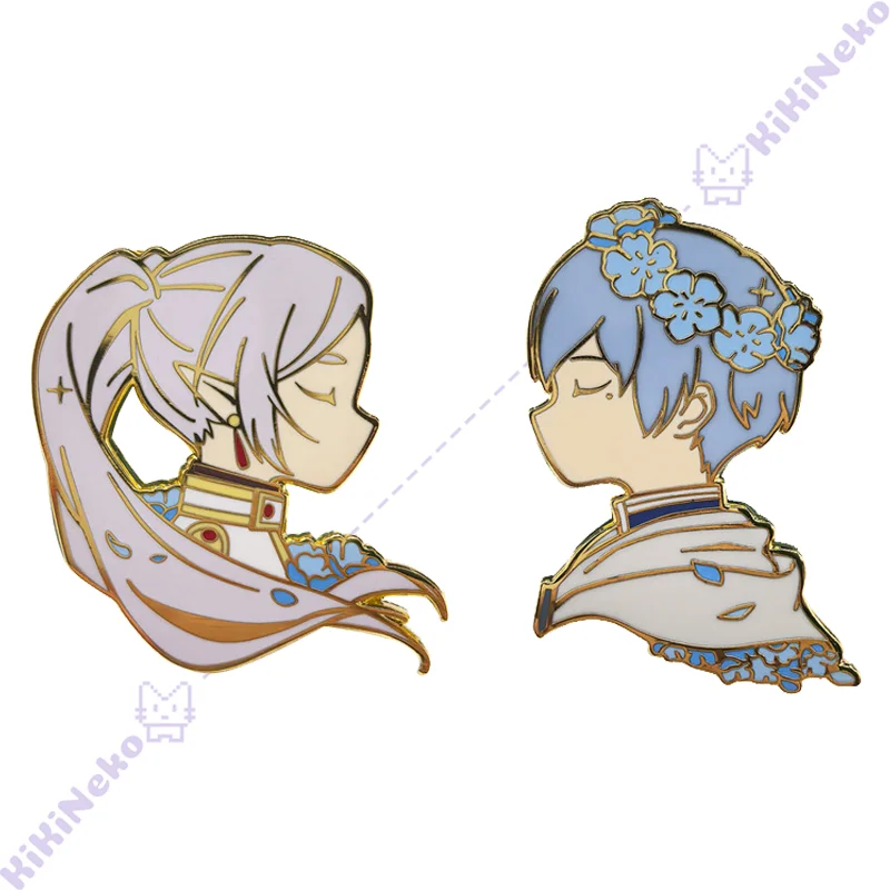 

Значок аниме Frieren And Himme, косплей, анимация, упаковка книг, очаровательный значок для Хэллоуина, вечеринки, взрослых, женщин и мужчин