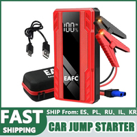 EAFC Power Bank 600A-1200A Jump Starter Portable Charger Car Booster 12V Auto Starting Device Emergency Car Battery Starter