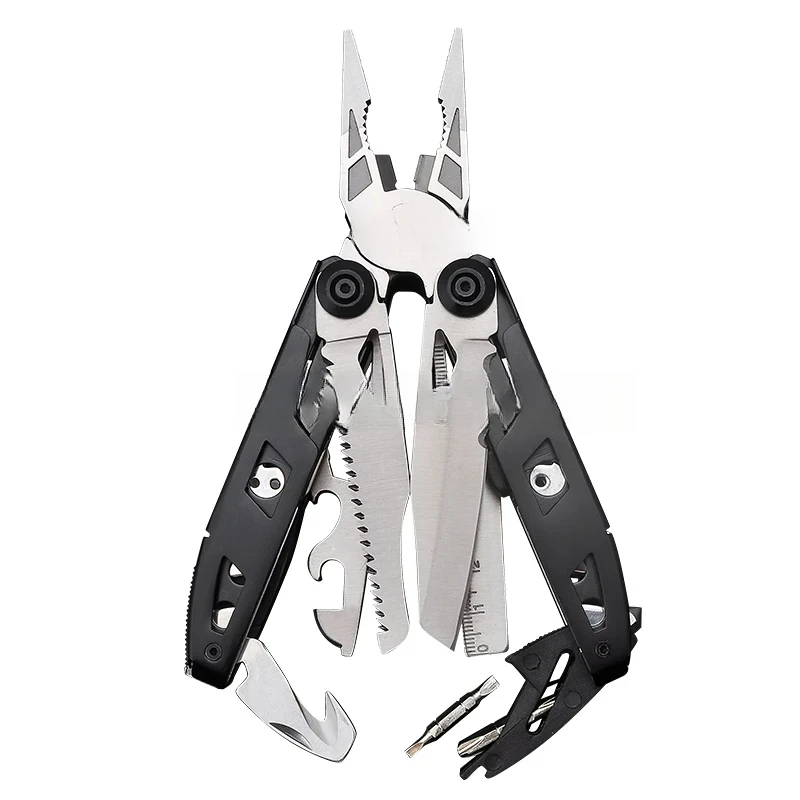 

Multifunctional Combination Universal Pliers For Car Mounted Glass Safety Hammer Survival EDCFolding