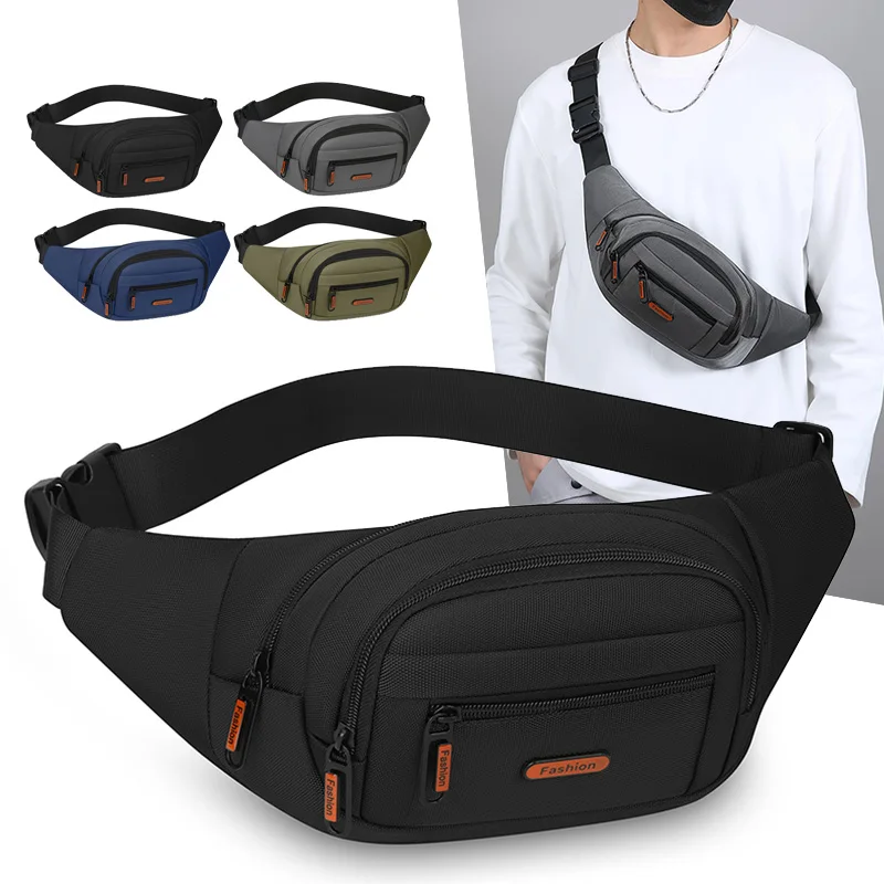

Unisex Sports Waist Bag - Multi-Functional Running Phone Pack with Secure Cash Wallet Compartment