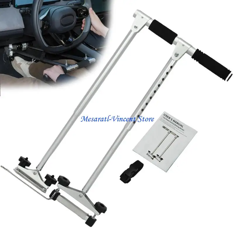 

A70F Aluminum Hand Control Adjustable Handicap Driving Hand Control for Disabled