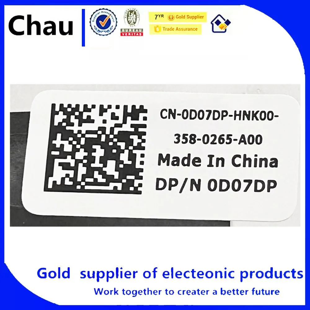 New For Chau Latitude 5320 2 in 1 Laptop LCD Back Cover Top Case 0D07DP D07DP