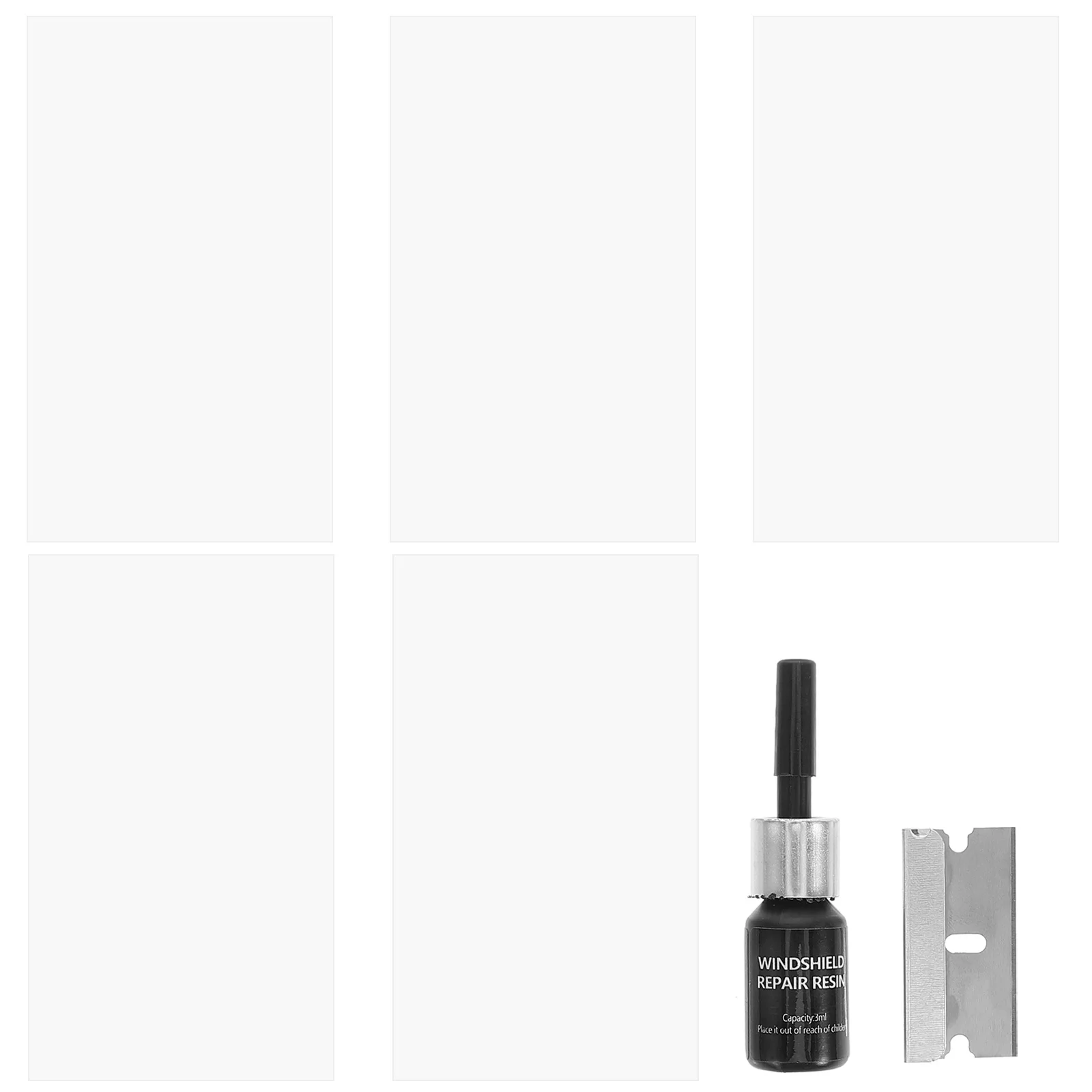 

Glass Crack Tool Car Window Liquid Glass Windshield Chip Repair Kit Repair Solution Sealant