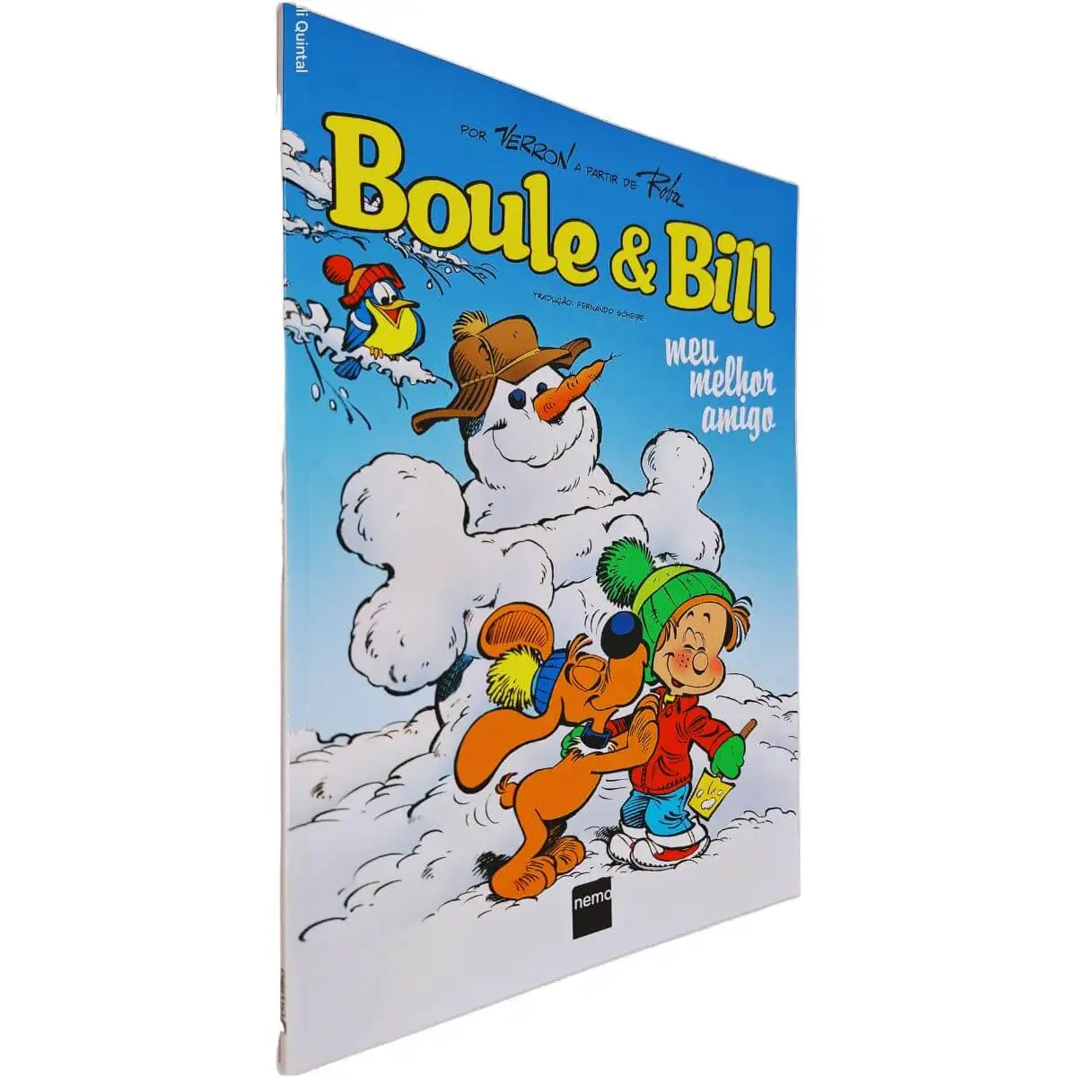 Comic Book HQ Gibi Graphic Novel Boule & Bill: My Best Friend Laurent Verron