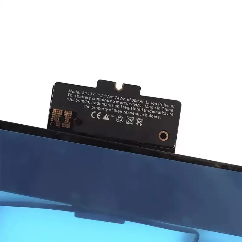 بطارية كمبيوتر محمول جديدة عالية الجودة قابلة للاستبدال 11.21 فولت 74Wh 6600 مللي أمبير في الساعة A1437 لأجهزة Apple MacBook Pro 13 "Retina A1425 2012 020-7851-A #3