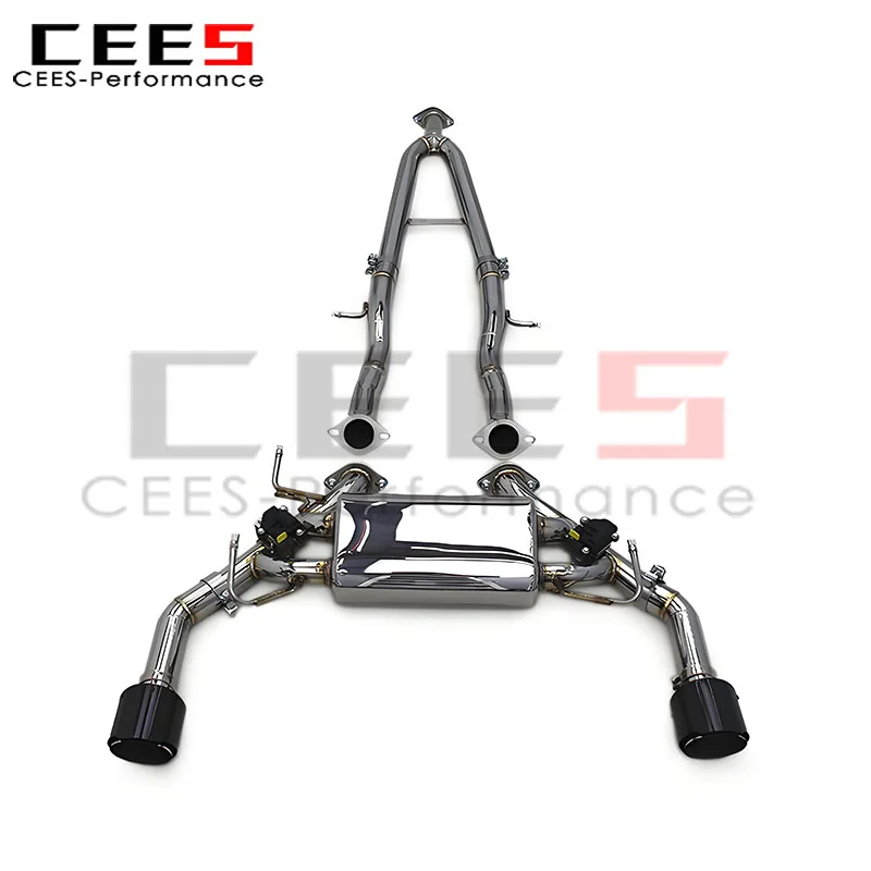 

CEES Catback выхлопная труба для Infiniti FX50 5.0L 2009-2013 Escape выхлопная система автомобиля гоночные трубы из нержавеющей стали