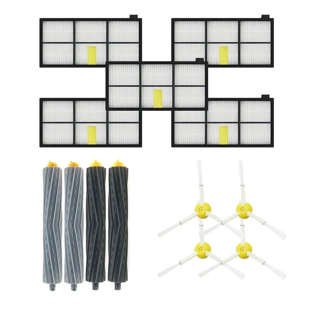 New Debris Extractor Brush HEPA Filter Side Brush for iRobot Roomba 800 870 880 980 Vacuum Cleaner Accessories Parts