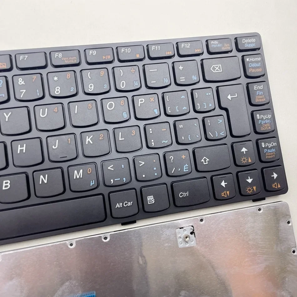 Keyboard Laptop Kanada untuk Lenovo G480 G480A G490 G485 G485A B480 B485 Z380 Z385 Z480 Z485 hitam Bingkai Tata Letak CA