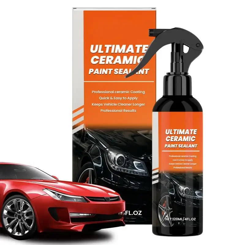 Agent de protection hydrophobe imperméable, 120ml, brillance de restauration pour peinture automobile, revêtement céramique pour voitures, mastic céramique