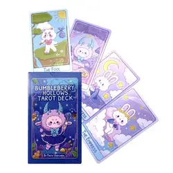 78 Tarot Cards BumbleBerry Hollows Tarot for Beginners Leisure Party Table Game Fun Board Game Playing Cards Oracle Cards