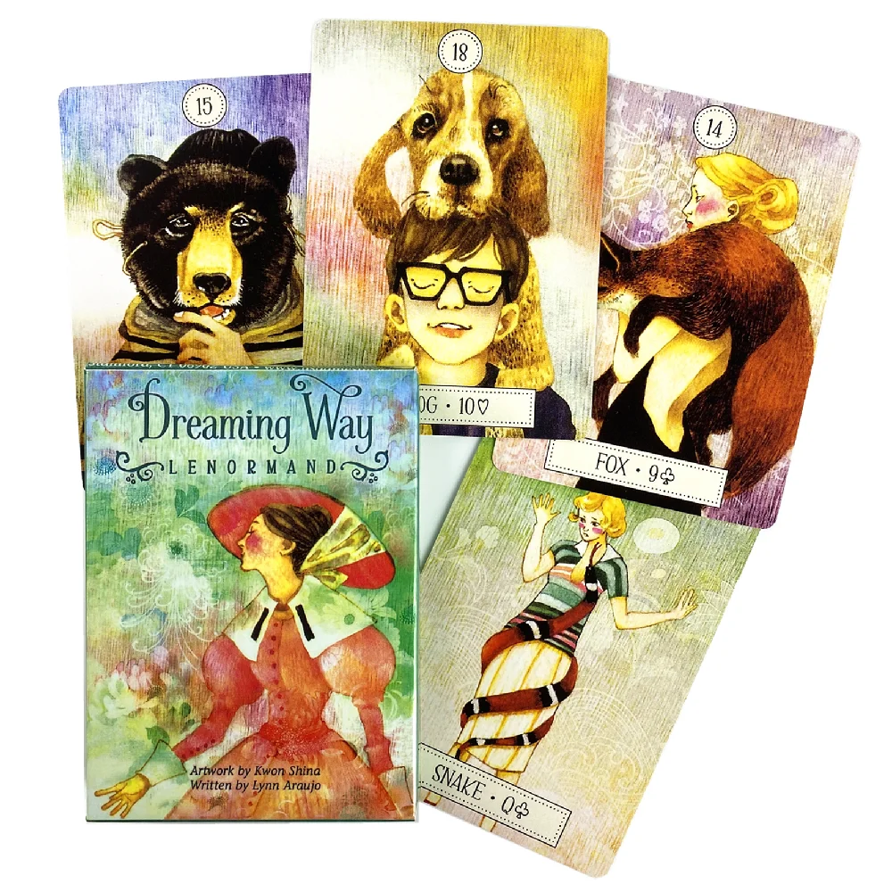 Dreaming Way Lenormand Tarot Card Oracle Card Entertainment Party Board Game