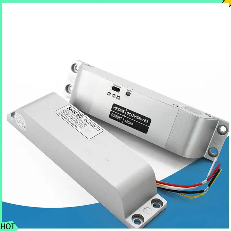 AWAH 2X Electric Drop Bolt Lock 4 Wires DC12V Electronic Mortise Locks Wooden Door Lock Lron Door Lock