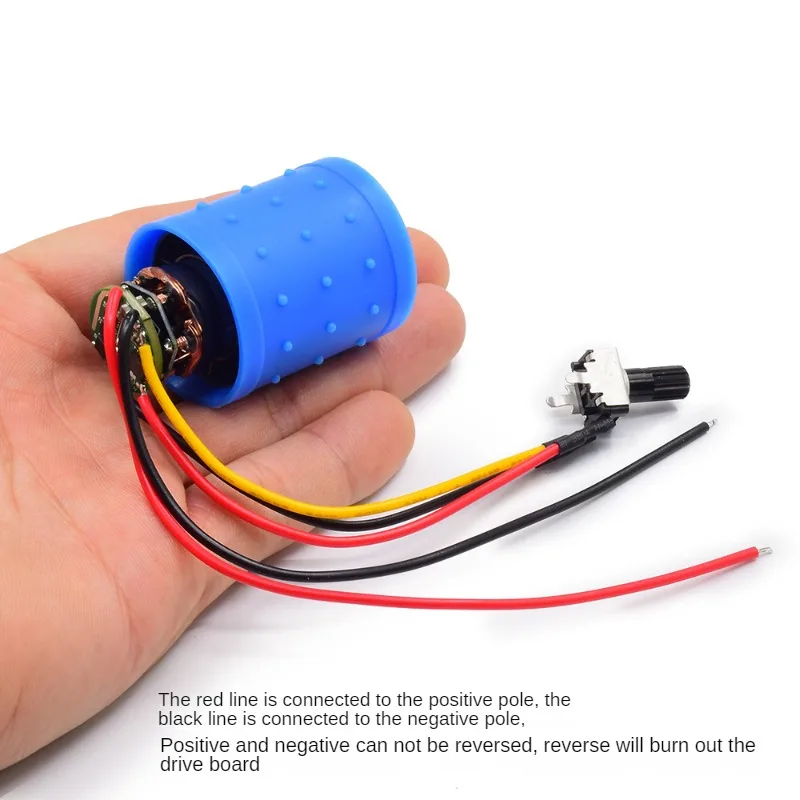 Mini Brushless Motor de alta velocidade CNC alumínio liga impulsor, ventilador duto, regulação de velocidade Stepless, DC 9 V, 12 V, 24V, 3.5A, 5A,