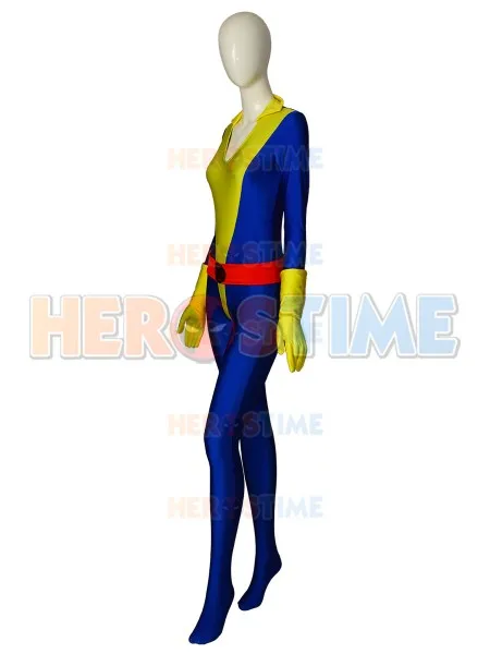 Kitty Pryde Costume X-men Shadowcat Costume da supereroe Halloween Zentai body ragazza donna adulto