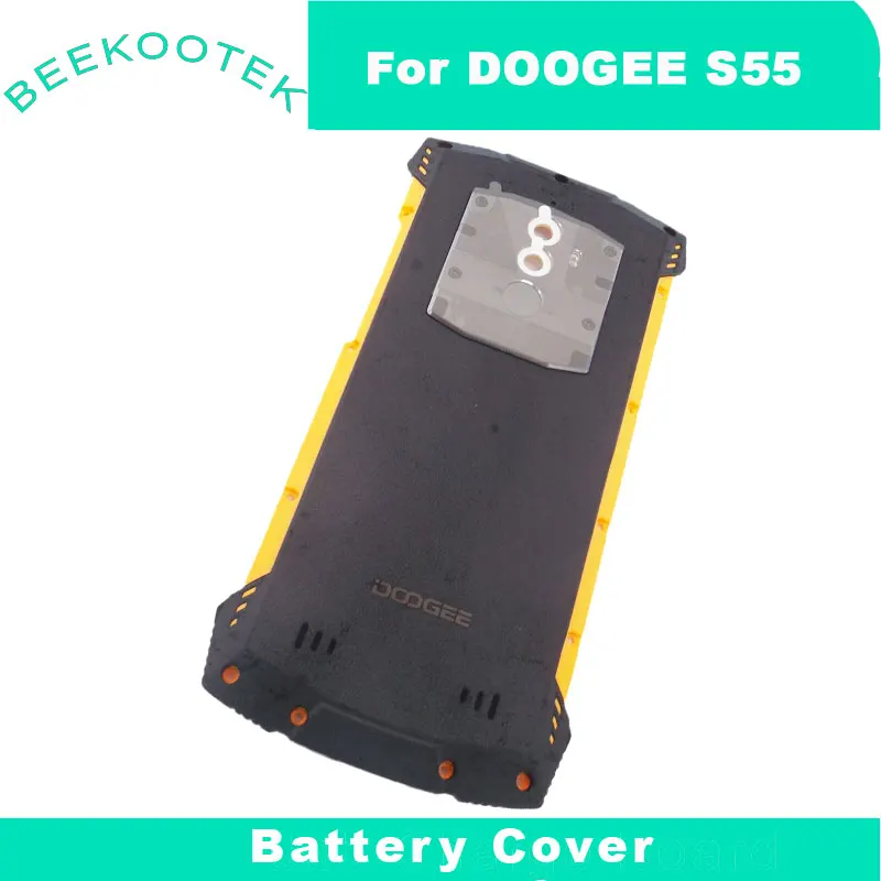 

New Original DOOGEE S55 Battery Cover Back Cover+Fingerprint cable+Loudspeaker Accessories Replacement Part For DOOGEE S55 Lite