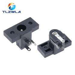 5PCS DC-020 DC Power Socket 5.5x2.1mm DC Power Interface 5.5x2.5mm Panel Digital Accessories with Mounting Holes