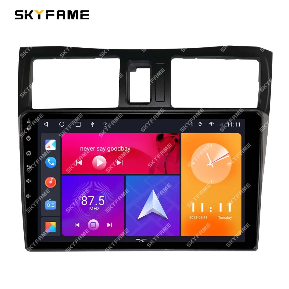 SKYFAME Car Frame Fascia Adapter Decoder Android Radio Dash Fitting Panel Kit For Nissan Cefiro A33 A31