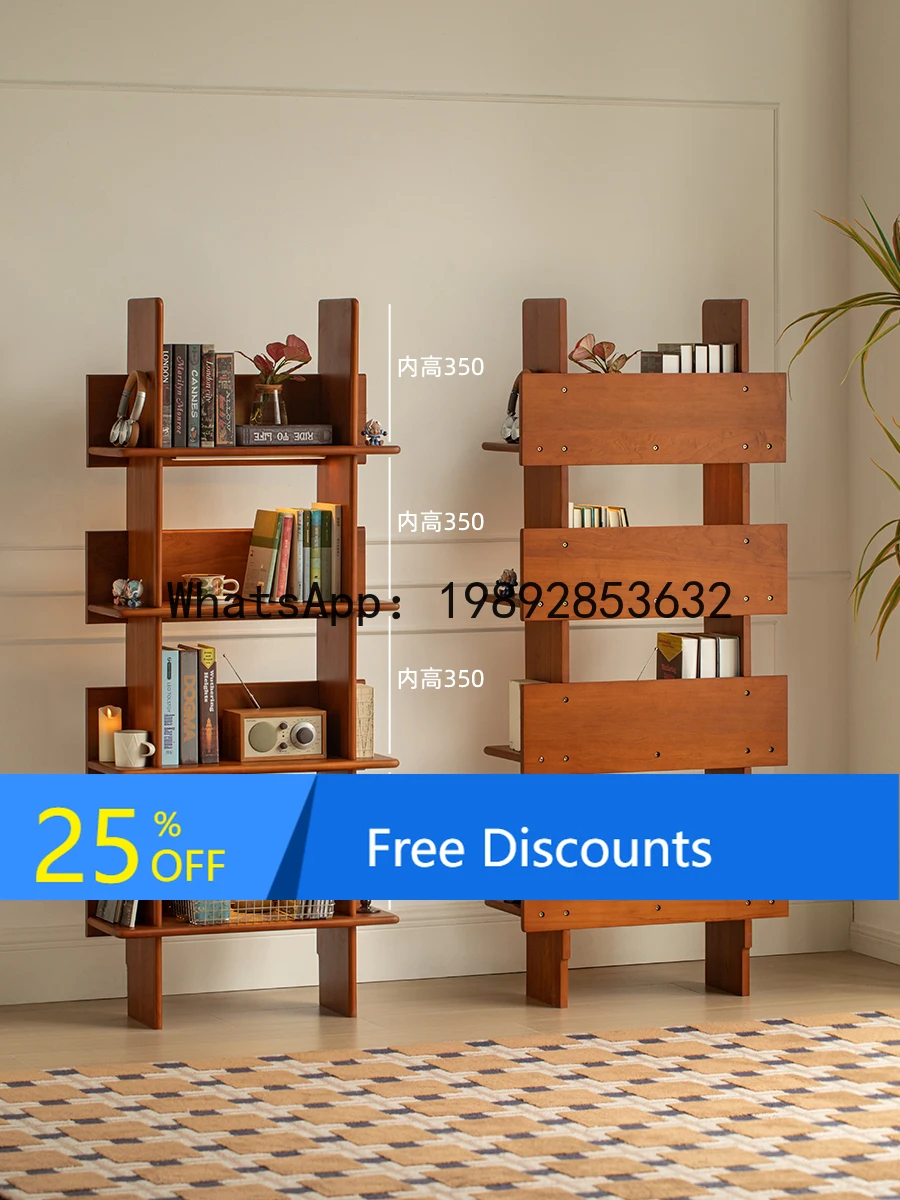X1 solid wood corner bookshelf floor rack household living room corner storage cabinet the wall multi-layer storage display rack