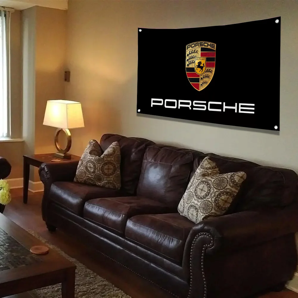 Car Flag Porsche for You Gay Lgbt Flag to Hang Home Decoration Flags 4th of July Decorations Skateboard Turkey Em Outdoor Decors