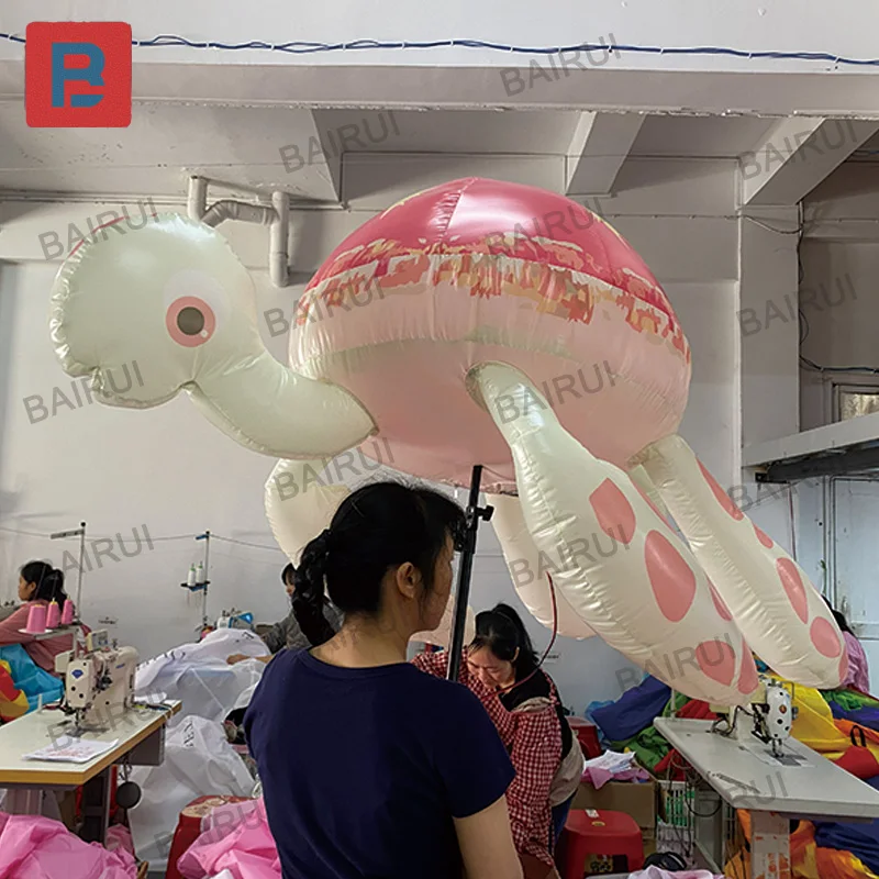 

Надувные черепахи, воздушные модели на основе животных с воздуходувками, декоративный реквизит для крупномасштабных наружных квадратных паров.