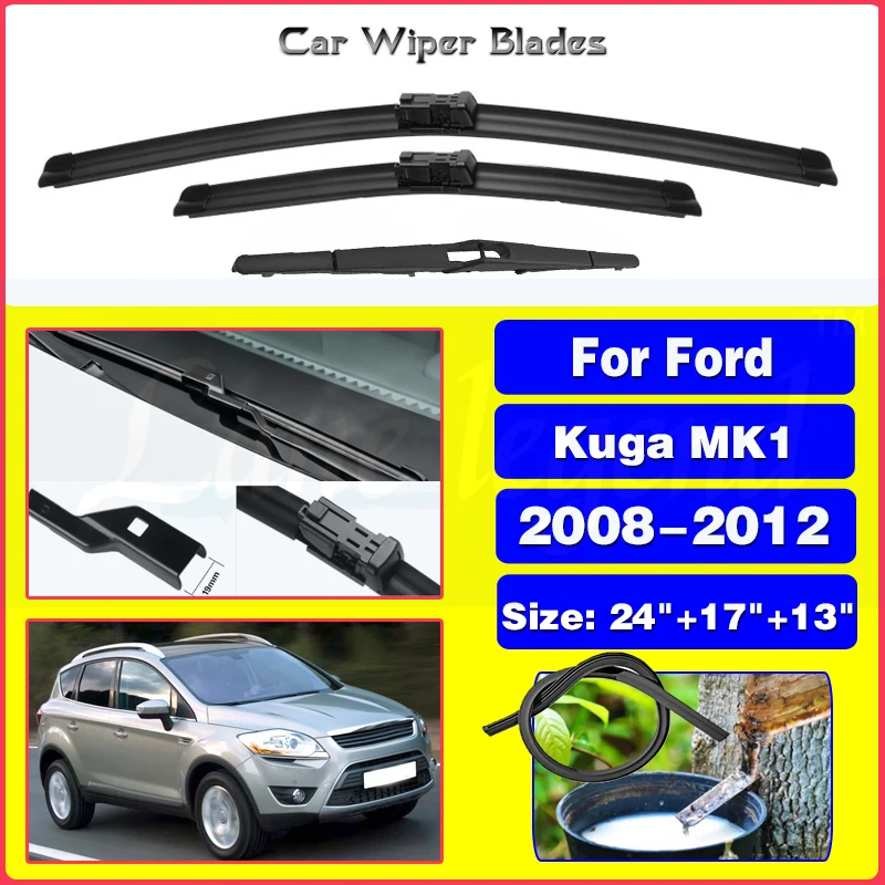 

Windshield Windscreen Wiper Blades For Ford Kuga MK1 2008 - 2012 Front Rear Window Wiper Set 2009 2010 2011