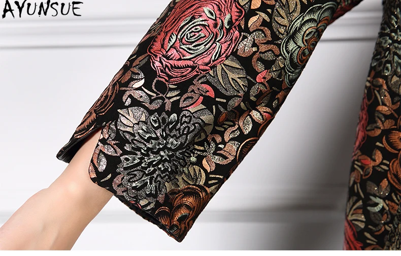 سترة من الجلد الطبيعي الحقيقي من AYUNSUE ملابس نسائية للربيع والخريف معطف من جلد الغنم المطبوع معاطف نسائية 2025 Jaqueta De Couro