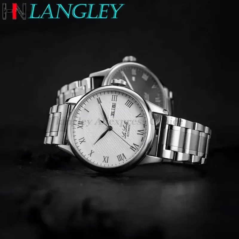 곡선 끝 범용 스트랩 12/13/14/15/16/17/18/19/20/21/22/23/24mm LONGINES 밴드 용 Tissot 용 솔리드 스테인레스 스틸 시계 밴드