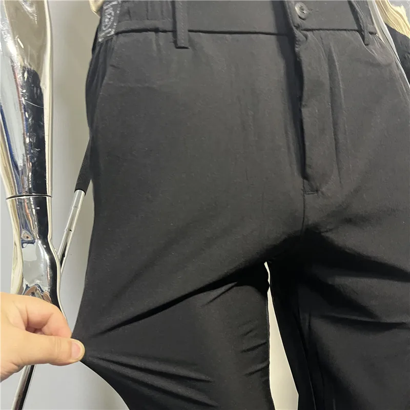 High Quality Winter Men\'s Golf Pants Polyamide Fabric Elastic villus Thick warm Golf Trousers Sweatpants Man\'s Golf Wear 골프웨어